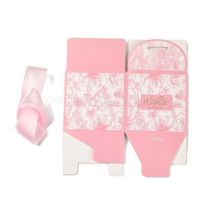 Свадебные тематические складные подарочные коробки CON-P014-01D-1