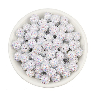 AB-цвет смолы горный хрусталь бисер RESI-S315-10x12-16-1