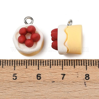 Подвески из непрозрачной смолы FIND-Z104-04P-1