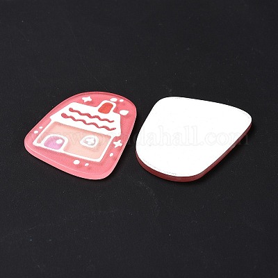 Акриловые кабошоны с принтом MACR-C003-31-1