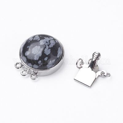 Натуральные / синтетические смешанные каменные ящики G-E427-P-1