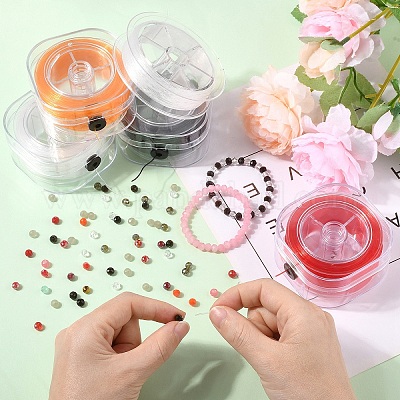 Круглая эластичная кристаллическая нить&nbsp;EW-YW0002-A02-01-1