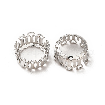 Латунные сеттинги для размещения кабошонов KK-G443-01A-P-1