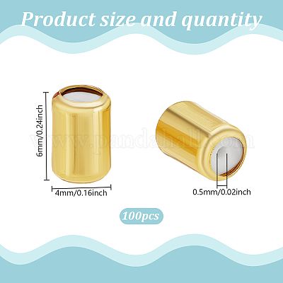 Латунные бусины&nbsp;FIND-GO0003-33B-1