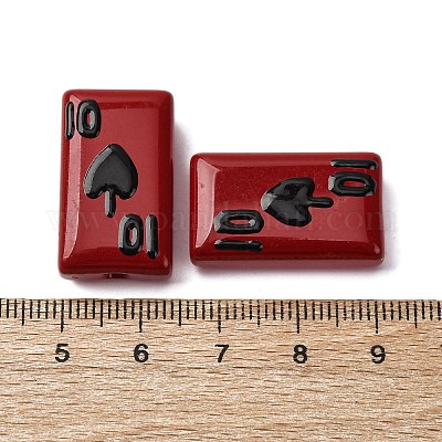 Бусины из стеклянной эмали LAMP-Q045-07G-1