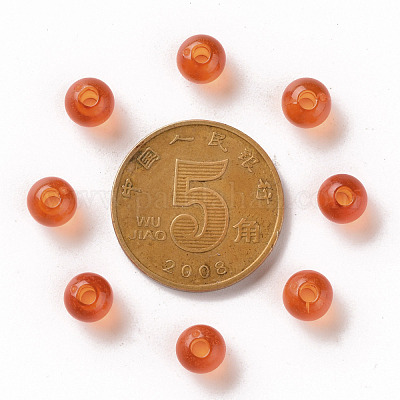 Прозрачные акриловые бусины&nbsp;MACR-S370-A6mm-726-1