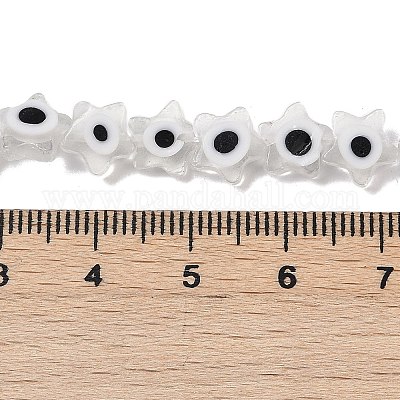 Ручной сглаза бусины бисер нитей LAMP-G166-02C-1