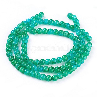 Окрашенные стеклянные бусины&nbsp;GLAA-A038-C-46-1