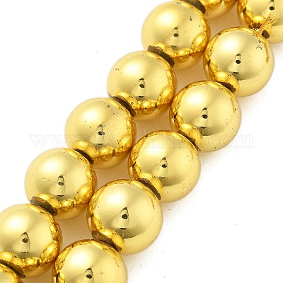 Синтетические магнитные гематит бусины пряди G-M095-B01-01G-1