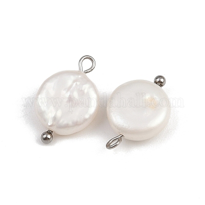 Подвески из натурального пресноводного жемчуга Кеши STAS-D378-08A-P-1