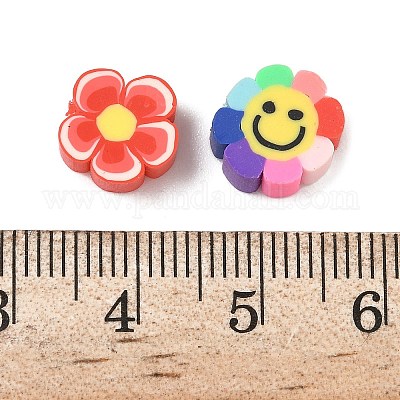 200шт 10 стилей ручной работы из полимерной глины CLAY-FS0001-27-1