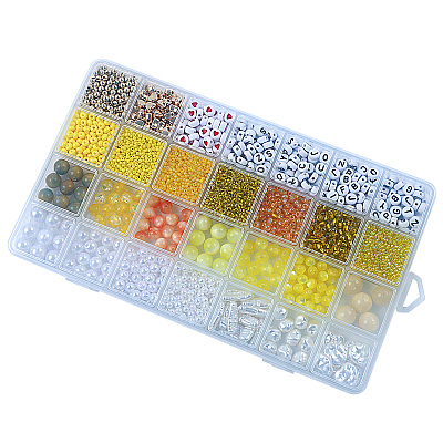 Набор для поиска ювелирных изделий из бусинок из смолы DIY-NB0012-03H-1