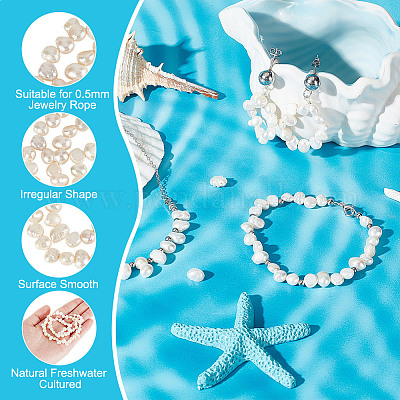 1 нить бусин из натурального культивированного пресноводного жемчуга PEAR-GO0001-22-1