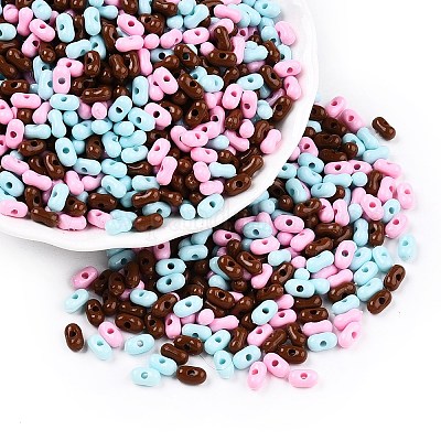 Непрозрачные акриловые бусины MACR-T048-02M-19-1