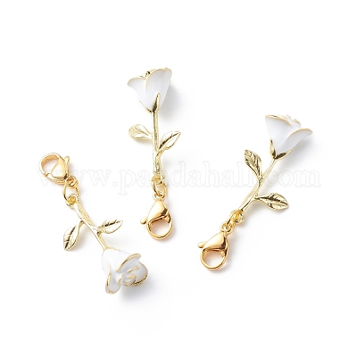 Подвесные украшения из эмали из сплава HJEW-JM00760-02-1