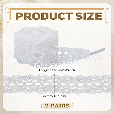 2 пара шнурков из полиэстера&nbsp;FIND-LP0008-52-1