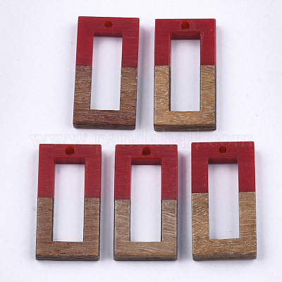 Подвески из смолы и ореха&nbsp;RESI-S358-10I-1