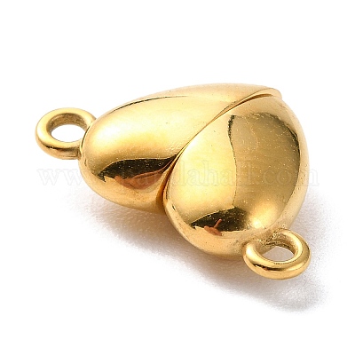 Магнитные застежки из хирургической нержавеющей стали 316 с ионным покрытием (IP)&nbsp;LS-STAS-C076-02G-1