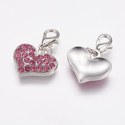 Подвески из сплава и страза RB-C1386-A24P-1