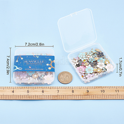 Shop SUNNYCLUE 1 Box 80Pcs 20 Style Enamel Flower Charms Sakura Charm Daisy  Charms for Jewelry Making Rhinestone Cherry Blossom Flower Charms Earrings  Necklace Bracelets Supplies DIY Craft Adult Women for Jewelry
