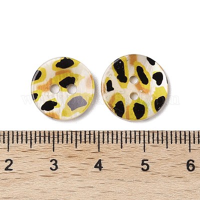 2 кнопки оболочки отверстия пресноводные SHEL-A004-01H-1