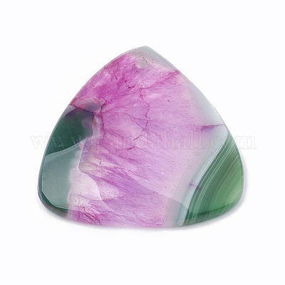 Крашеные агата подвески естественный хрустят G-S330-05-1