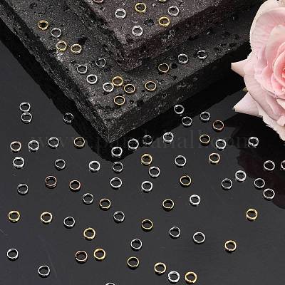 Разноцветные железные разрезные кольца JRD5MM-M-1