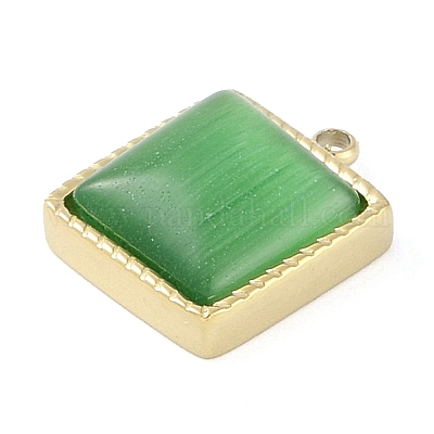 Подвески кошачий глаз STAS-P366-43G-1