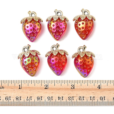 10шт прозрачные акриловые подвески MACR-FS0002-08C-1