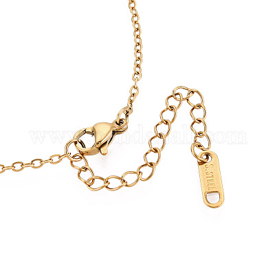 Подвески из нержавеющей стали 304 NJEW-T018-52G-1