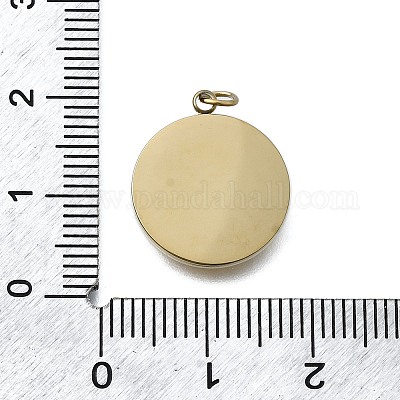 Оправы для подвесок из нержавеющей стали 304 в виде кабошонов STAS-H233-21G-1