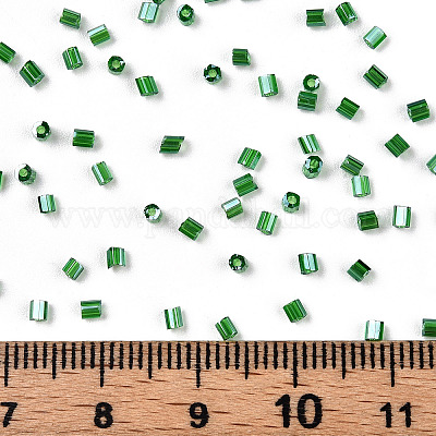 Смешанный сорт стекляруса стекляруса и шестиугольника две граненые бусины GLAA-N001-01-1