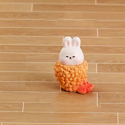 Мультяшная смоляная модель суши-животного PW-WGD9310-06-1