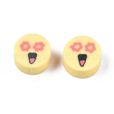 Бусины из полимерной глины  CLAY-N006-50-1