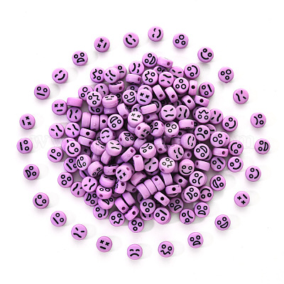 Непрозрачные акриловые бусины MACR-YW0001-22F-1