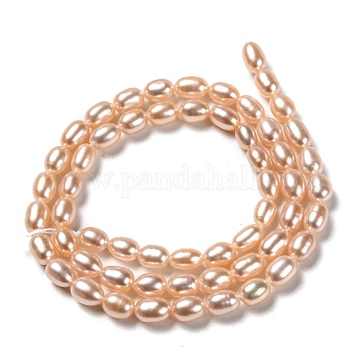 Нити из натурального культивированного пресноводного жемчуга PEAR-L033-63B-1