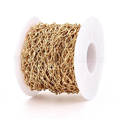 Латунные цепи с ромбическими звеньями CHC-T018-48G-1