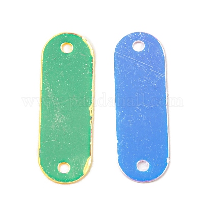 Бусины и звенья из пайеток/пайеток из ПВХ PVC-F004-01M-1