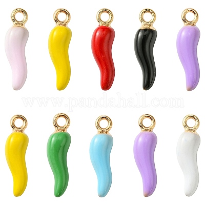 Подвески из эмали и сплава X1-ENAM-N054-70M-1