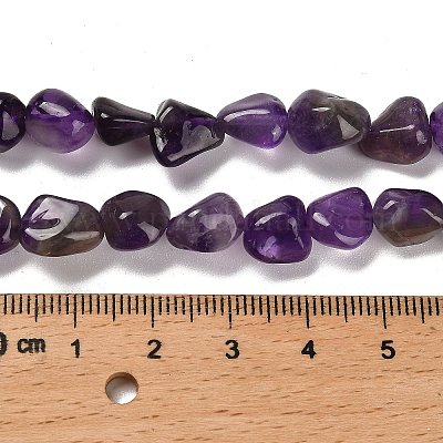 Natürlichen Amethyst Perlen Stränge&nbsp;G-P497-01E-45-1