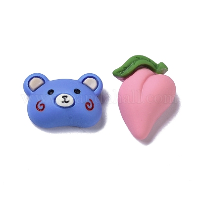 Непрозрачные кабошоны из смолы RESI-K012-01-1