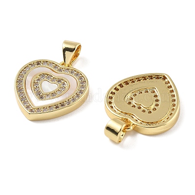 Латунные подвески&nbsp;KK-H002-11B-G-RS-1