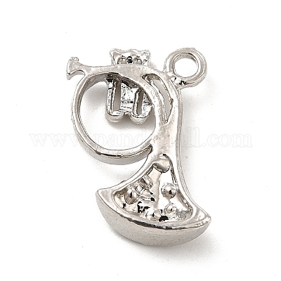 Подвески из сплава со стразами ALRI-M006-08P-1