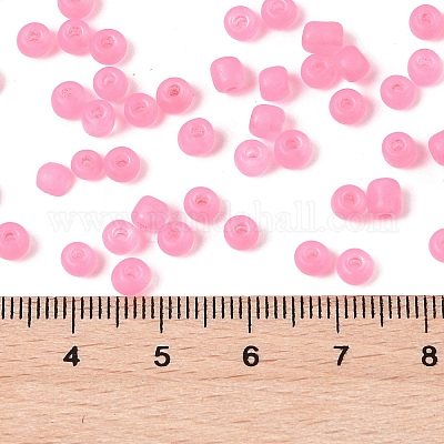 6/0 светящаяся стеклянная бусина SEED-NH0001-01O-1