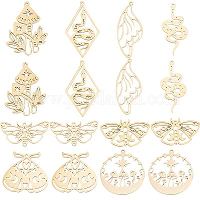 16 шт. 8 подвески из нержавеющей стали 201 STAS-SC0005-02-1