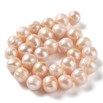 Нити из натурального культивированного пресноводного жемчуга PEAR-E019-17-1