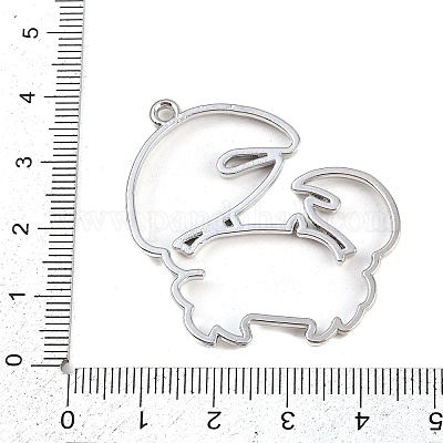 Подвески на лицевой панели из сплава цинка PALLOY-D580-05P-J-1