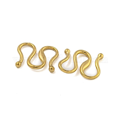 Ионное покрытие (ip) 304 нержавеющая сталь S-образные застежки STAS-U007-19B-G-1