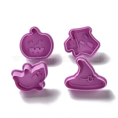 Пластиковые формочки для печенья на тему хэллоуина DIY-K056-07-1