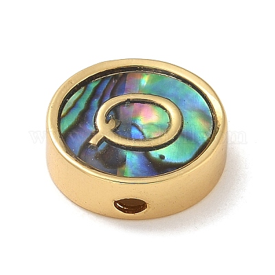 Латунные бусины KK-U046-17G-Q-1